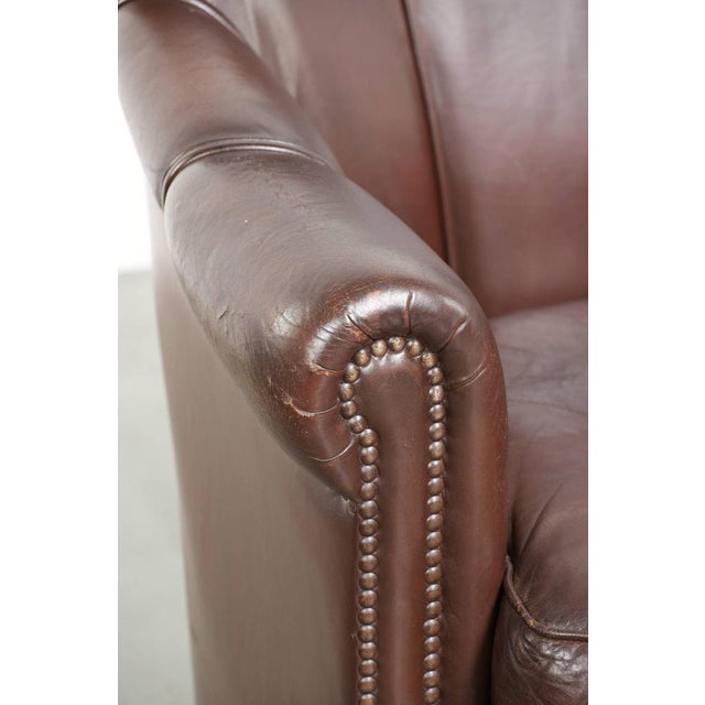 Club Chair in Sheepskin Leather For Sale - Image 10 of 15