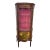 Vintage French Louis XV Vitrine Brass Curio Display Cabinet Made in Spain For Sale