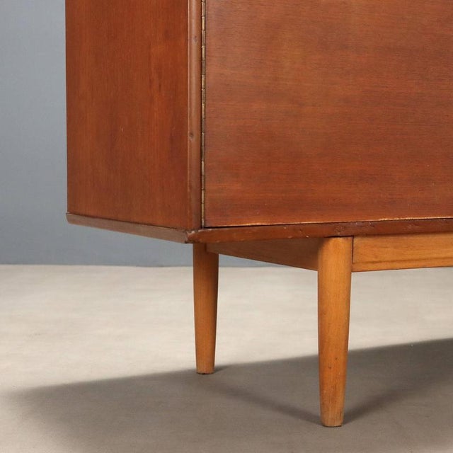 Brown Northern European Sideboard, 1960s For Sale - Image 8 of 11