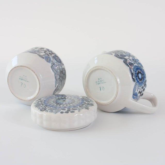 Vintage Tea Set from Raul da Bernarda, Alcobaça, Portugal, 1970s, Set of 9 For Sale - Image 12 of 18