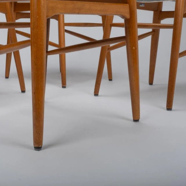 Dining Chairs by Hugo Troeds Bjärnum, 1950s, Set of 4 For Sale - Image 9 of 10