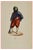 Auguste Wahlen, Zouave, Lithograph, 1844 For Sale