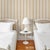 2020s Sample - Schumacher Coco Stripe Wallcovering In Marigold For Sale - Image 5 of 6