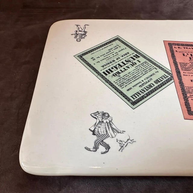 1950s Mid-Century Modern Albisola Ceramic Italian Vide-Poche by Ivos Pacetti For Sale - Image 4 of 12