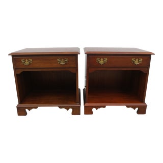 Pennsylvania House Chippendale Nightstands For Sale