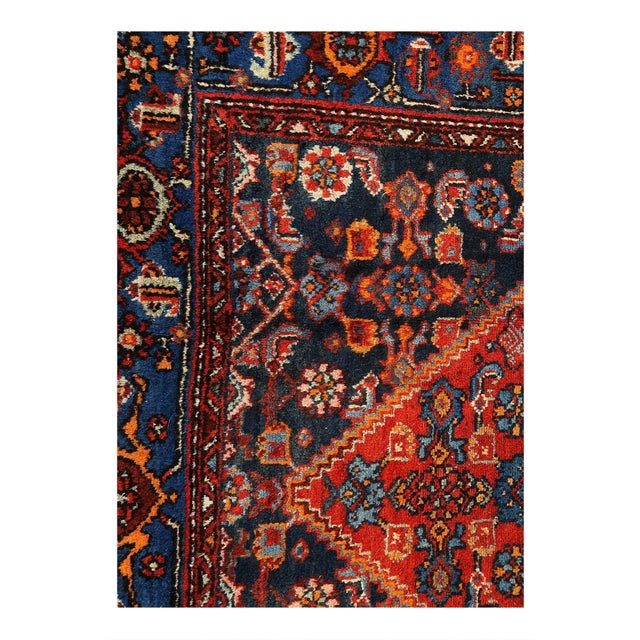 Handmade, hand-knotted lamb's wool on a cotton foundation. This rug has a dense, soft pile, and excellent quality, to...