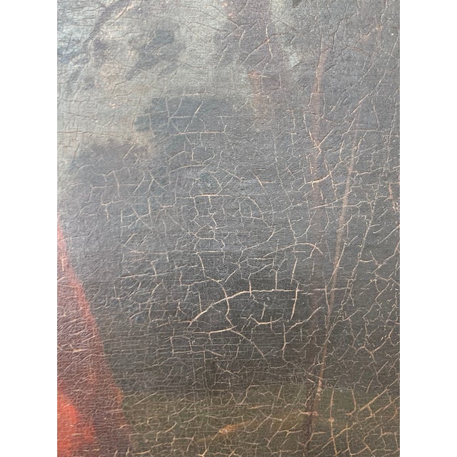 18th Century Old Master Painting of a Boy Full Figure For Sale - Image 13 of 15