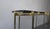 Pair of Bespoke Brass and Cast Glass Console Tables For Sale - Image 9 of 10