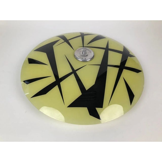 Mid-Century Wall Light with Glass Plate from Designfornication, 1956 For Sale - Image 4 of 8