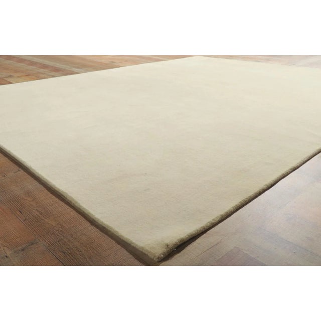Modern Style Ivory Area Rug - 08'01 X 10'00 For Sale In Dallas - Image 6 of 9