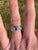 The Salinas River: Contemporary Tanzanite and Natural Diamond Ring, Size 6.25 For Sale - Image 9 of 10