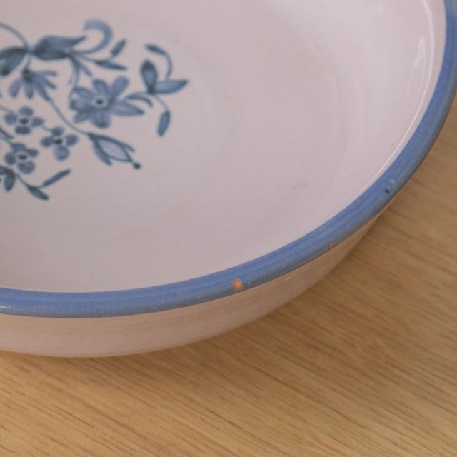 Ceramic 1950s Petite French Painted Bowl For Sale - Image 7 of 8