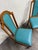 Vintage Mission Arts & Crafts Oak Dining Chairs - Set of 5 For Sale - Image 9 of 10