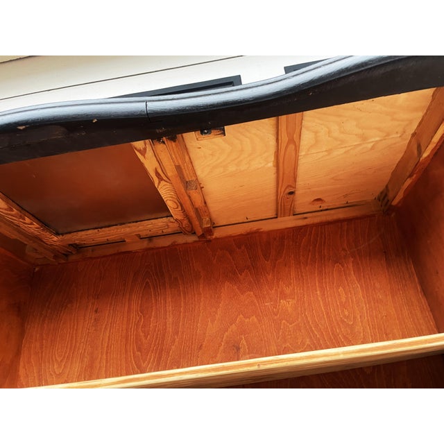 Art Deco Black Sideboard, 1940s For Sale - Image 6 of 18