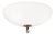 Stävie Ceiling Lamp in Oxide Brass and Matte White Glass For Sale