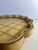 1990s Large Chinoiserie Bamboo Scalloped Wood Tray For Sale - Image 5 of 5