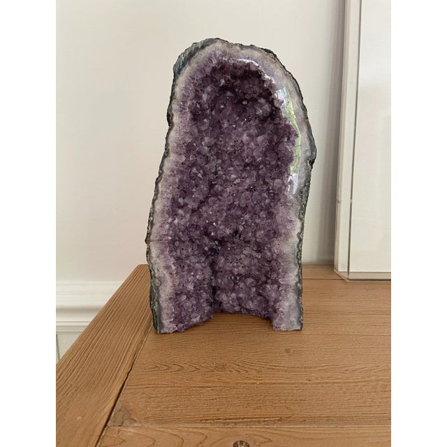 Amethyst Large Amethyst Sculpture For Sale - Image 8 of 8