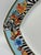 Vintage Hot Flowers Fish Plate in Porcelain by Versace for Rosenthal, 2000s For Sale - Image 4 of 12