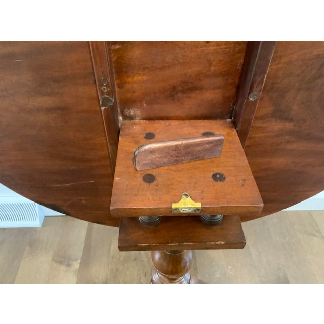 18th Century Chippendale Birdcage Tilt Top Table For Sale - Image 9 of 15