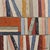 A contemporary abstract library painting by French artist Sophie Dumont. This oil on canvas features a structured...