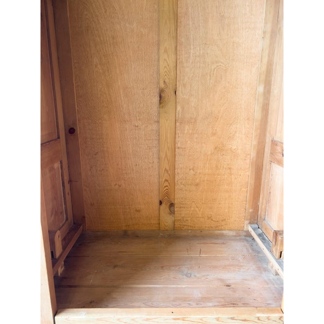 Antique European Pine Wardrobe For Sale - Image 14 of 15