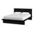 Wood Halmstad Wood Platform Queen Bed, Black For Sale - Image 7 of 7