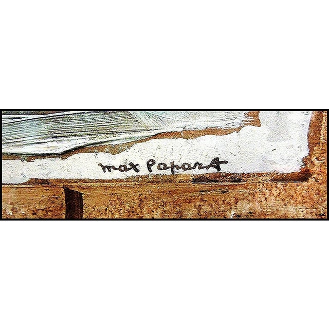 Cubism Mid 20th Century Chasing the Red Sheep, Max Papart For Sale - Image 3 of 4