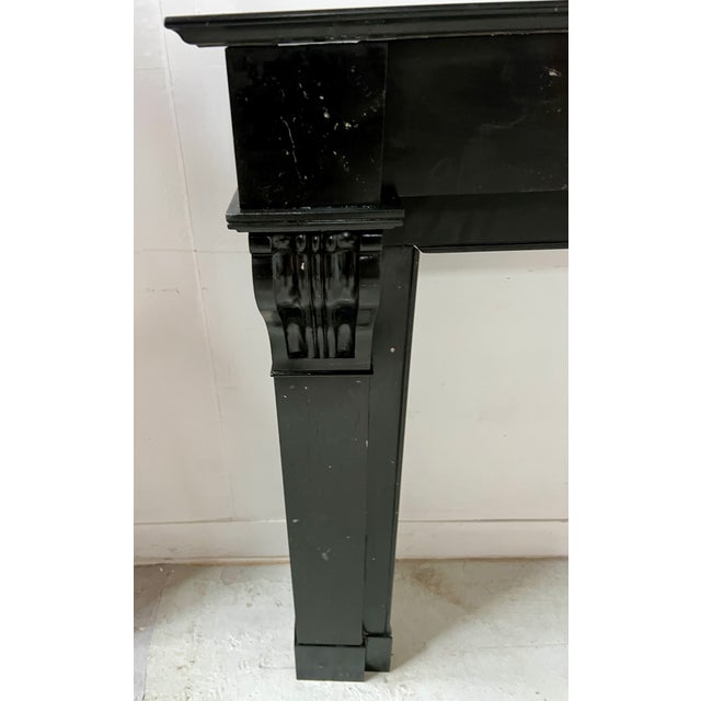 Napoleon III Fireplace with Black Marble Corbel, 19th Century For Sale - Image 10 of 14
