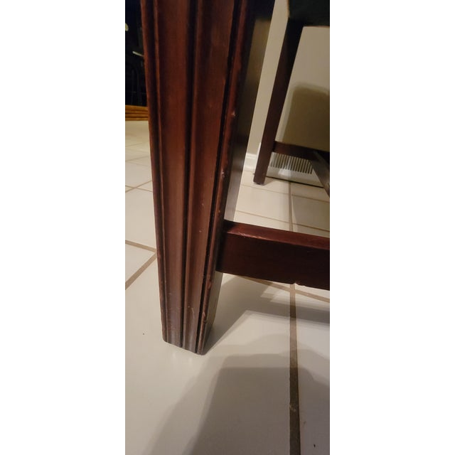 Chippendale 1930's-1940's Chippendale Style Ladder Back Armchairs- A Pair For Sale - Image 3 of 18