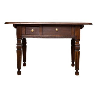 German Neo-Renaissance Oak Writing Table, 1890 For Sale
