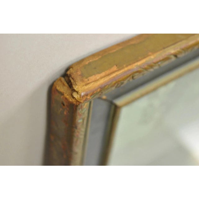 Wood Vintage Mataloni Giovanni Large Art Print of Mary Jesus Lamb Angels For Sale - Image 7 of 11