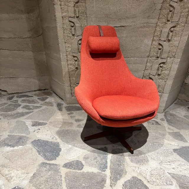 Mid-Century Modern 1960s Dahléns Dalums Swedish Loung Chair Arne Dahlén For Sale - Image 3 of 10