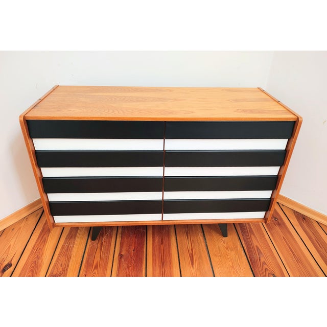 Czechoslovakian Chest of Drawers by Jiří Jiroutek for Cesky Nabytek, 1960s For Sale - Image 12 of 14