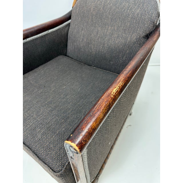 1930s 1930s Pair of Swedish Lounge Chairs by G. H. Wrange For Sale - Image 5 of 10