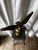 Vintage Brass Eagle on Globe Sculpture For Sale - Image 4 of 12