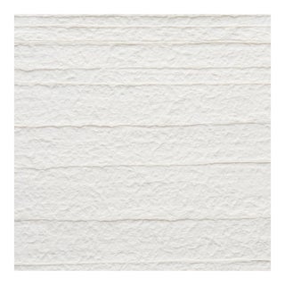 Phillip Jeffries Japanese Washi: Set in Cement Specialty Wallpaper, White For Sale
