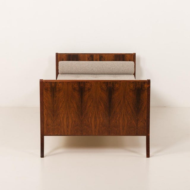 Mid-Century Danish Rosewood Daybed by A. J. Iversen, 1960s For Sale - Image 9 of 14