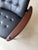 Scandinavian Armchair in Teak and Black Leather, 1960s For Sale - Image 10 of 13