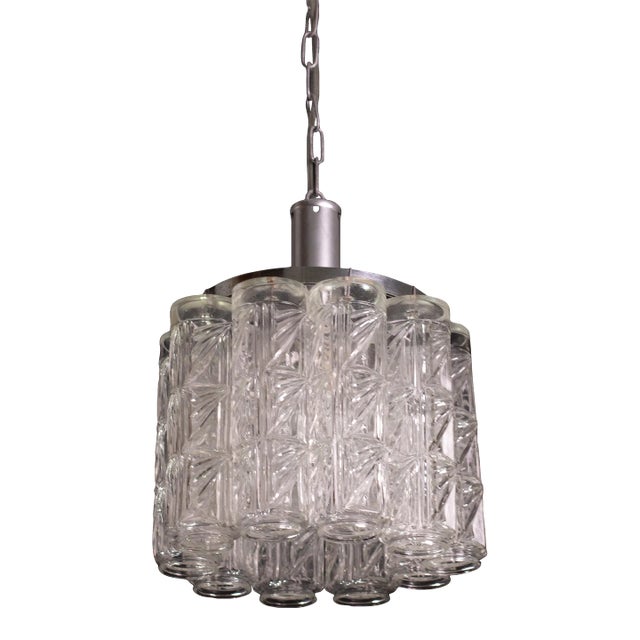 Midcentury 10 Tronchi Murano Pendant, 1960s For Sale