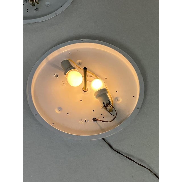 Murano Glass Ceiling Lights, 1980s, Set of 2 For Sale - Image 16 of 17