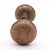 Antique Vernacular Bronze Passage Door Knob Set For Sale - Image 6 of 7
