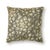 Early 21st Century Schumacher Lotus Embroidery Pillow in Gold For Sale - Image 5 of 5