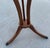 Mid 20th Century Vintage Mid-Century Modern Round 3 Leg Gueridon Pedestal Entry Table Carved Legs For Sale - Image 4 of 8