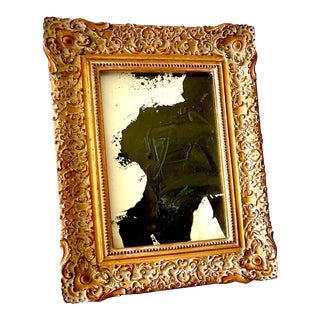 2022 "Untitled" Abstract Oil Painting on Paper by Artist r.k. Red For Sale