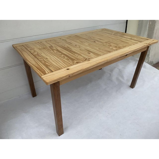 Scandinavian Rustic Pine Table, 1970s For Sale - Image 15 of 18