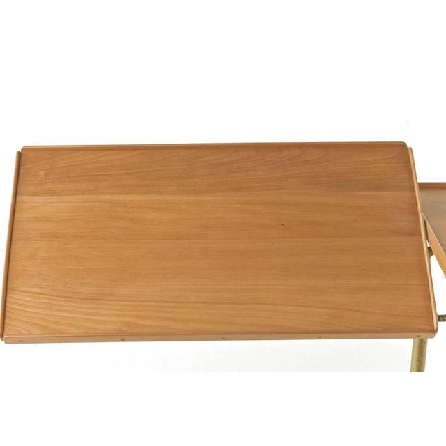 Height-Adjustable Side Table from Hausmann A.G., Switzerland, 1920s For Sale - Image 10 of 18
