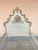 1900 - 1909 20th French Antique White and Giltwood Queen Bed With Original Painting For Sale - Image 5 of 12
