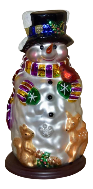 Thomas Pacconi Hand Blown and Hand Painted Christmas Snowman