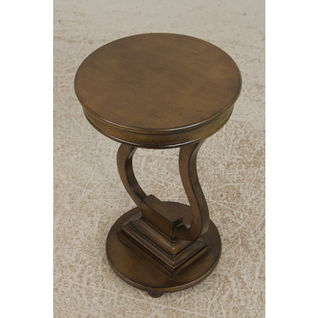 Round Regency Style Occasional End Table For Sale - Image 4 of 12