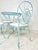 Wrought Iron Nautilus Shell Dining Set- Table and 4 Chairs For Sale - Image 11 of 12